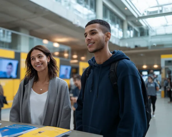 Étudiants du Master Expert IT Data et Intelligence Artificielle à Casablanca